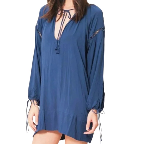 Faithful The Brand Sunset Tunic in Blue - Picture 5 of 14